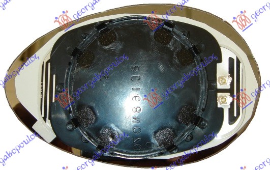 ΚΡΥΣΤΑΛΛΟ ΚΑΘΡΕΦΤΗ ΜΠΛΕ ΘΕΡΜΑΙΝΟΜΕΝΟ (CONVEX GLASS) ΔΕΞ