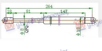 ΑΜΟΡΤΙΣΕΡ ΜΠΑΓΚΑΖ (264L-460Ν)