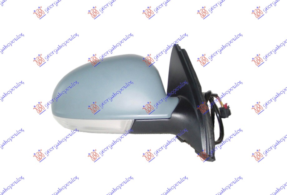 ΚΑΘΡΕΦΤΗΣ ΗΛΕΚΤΡΙΚΟΣ ΘΕΡΜΑΙΝΟΜΕΝΟΣ ΗΛΕΚΤΡΙΚΑ ΑΝΑΚΛΙΝΟΜΕΝΟΣ ΒΑΦΟΜΕΝΟΣ (ΜΕ ΦΛΑΣ & ΦΩΣ ΑΣΦΑΛΕΙΑΣ) (Α ΠΟΙΟΤΗΤΑ) (CONVEX GLASS) ΔΕΞ