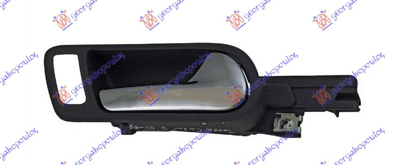 ΧΕΡΟΥΛΙ ΠΟΡΤΑΣ ΕΜΠΡΟΣ-ΠΙΣΩ ΕΣΩ ΧΡΩΜΙΟ/ΜΑΥΡΟ ΔΕΞ