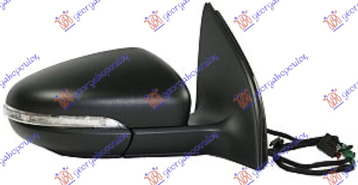 ΚΑΘΡΕΦΤΗΣ ΗΛΕΚΤΡΙΚΟΣ ΘΕΡΜΑΙΝΟΜΕΝΟΣ ΒΑΦΟΜΕΝΟΣ (ΜΕ ΦΛΑΣ & ΦΩΣ ΑΣΦΑΛΕΙΑΣ) (CONVEX GLASS) ΔΕΞ