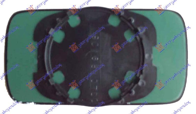 ΚΡΥΣΤΑΛΛΟ ΚΑΘΡΕΦΤΗ ΜΠΛΕ (CONVEX GLASS) ΑΡ