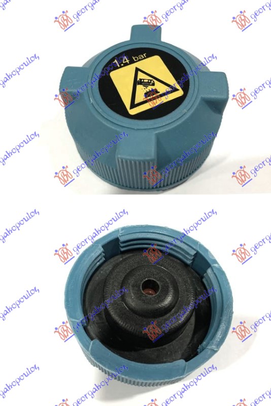 ΤΑΠΑ ΔΟΧΕΙΟΥ ΝΕΡΟΥ ΨΥΓΕΙΟΥ ΜΠΛΕ ΒΕΝΖΙΝΗ 1.4TS/1.6TS - ΠΕΤΡΕΛΑΙΟ1.9JTD (1,4bar)