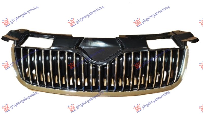 ΜΑΣΚΑ ΜΑΥΡΗ/ΧΡΩΜΙΟ ΚΟΜΠΛΕ (ΜΕ ΧΡΩΜΙΟ ΚΑΠΟ)