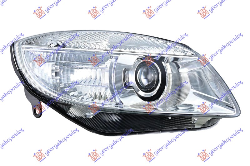 ΦΑΝΟΣ ΕΜΠΡΟΣ ΗΛΕΚΤΡΙΚΟΣ ΜΕ ΦΩΣ ΣΤΡΟΦΗΣ (H7) (HELLA) ΔΕΞ