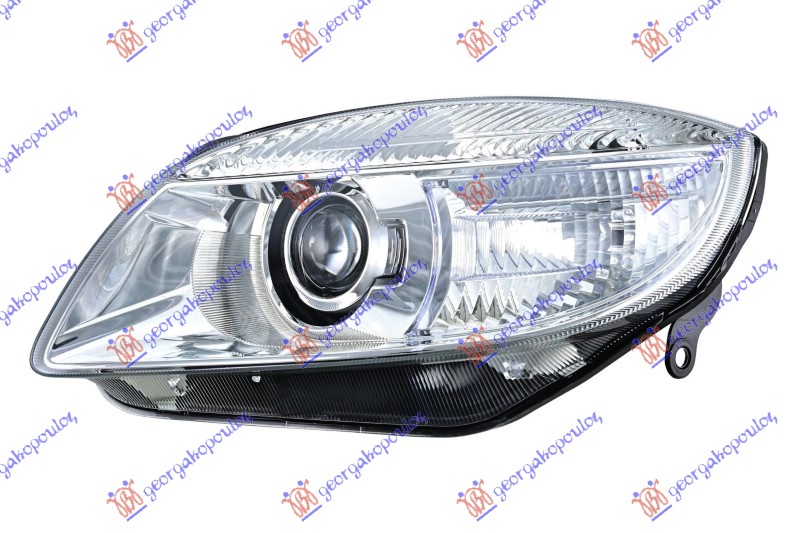 ΦΑΝΟΣ ΕΜΠΡΟΣ ΗΛΕΚΤΡΙΚΟΣ ΜΕ ΦΩΣ ΣΤΡΟΦΗΣ (H7) (HELLA) ΑΡ