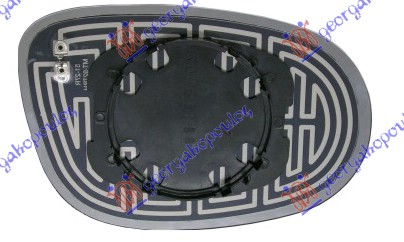 ΚΡΥΣΤΑΛΛΟ ΚΑΘΡΕΦΤΗ ΜΠΛΕ ΘΕΡΜΑΙΝΟΜΕΝΟ (ASPHERICAL GLASS) ΑΡ