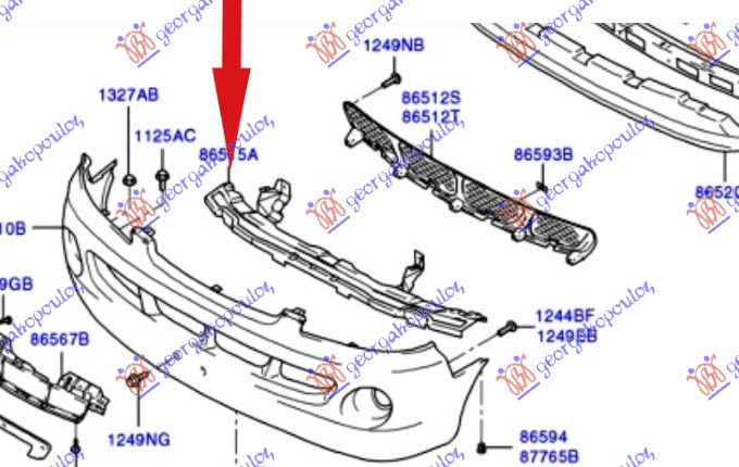 ΤΡΑΒΕΡΣΑ ΠΡΟΦΥΛΑΚΤΗΡΑ ΕΜΠΡΟΣ 2001-