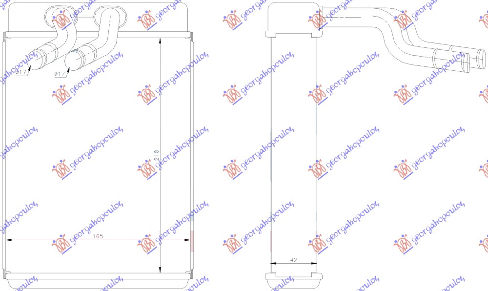ΨΥΓΕΙΟ ΚΑΛΟΡΙΦΕΡ (210x165x42)