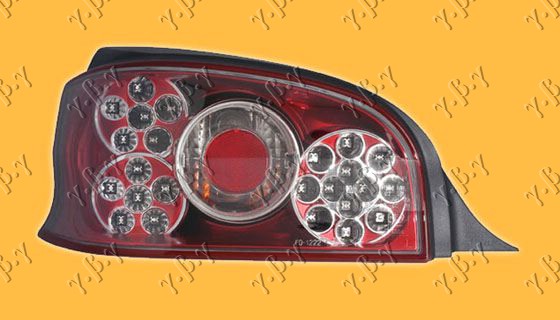 ΦΑΝΟΣ ΠΙΣΩ ΚΟΚΚΙΝΟΣ LED