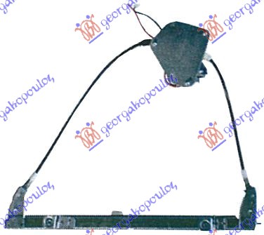 ΓΡΥΛΛΟΣ ΠΑΡΑΘΥΡΟΥ ΕΜΠΡΟΣ ΗΛΕΚΤΡΙΚΟΣ COUPE (ΧΩΡΙΣ ΜΟΤΕΡ) ΔΕΞ