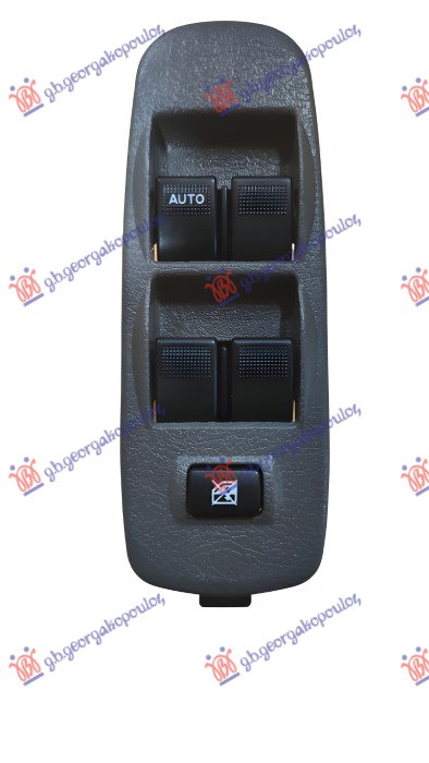 ΔΙΑΚΟΠΤΗΣ ΠΑΡΑΘΥΡΟΥ ΕΜΠΡΟΣ (Τετραπλός) (12pin) ΑΡ