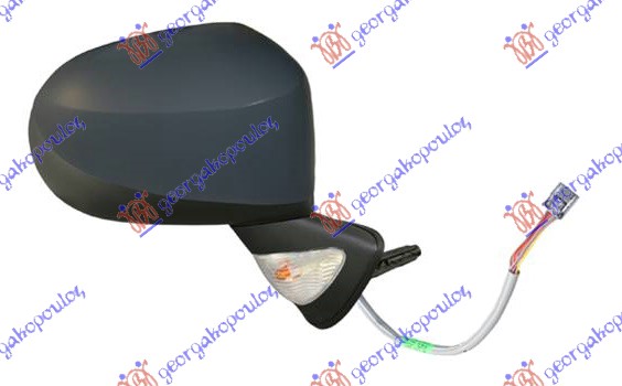 ΚΑΘΡΕΦΤΗΣ ΗΛΕΚΤΡΙΚΟΣ ΘΕΡΜΑΙΝΟΜΕΝΟΣ ΒΑΦΟΜΕΝΟΣ (ΜΕ ΦΛΑΣ & ΑΙΣΘΗΤΗΡΑ) (CONVEX GLASS) ΔΕΞ