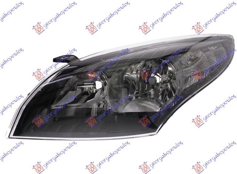 HEAD LAMP BLACK (W/MOTOR) -2012 (E) (TYC) ΑΡ