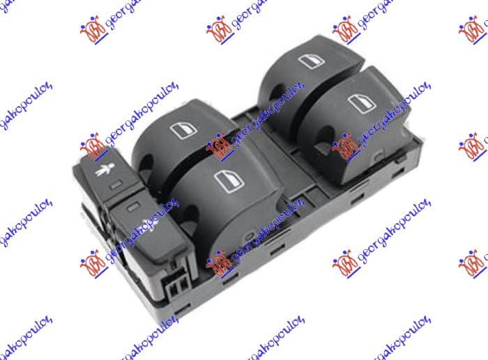 ΔΙΑΚΟΠΤΗΣ ΠΑΡΑΘΥΡΟΥ ΕΜΠΡΟΣ (Τετραπλός) (10pin) (ΜΕ ΠΑΙΔΙΚΗ ΑΣΦΑΛΕΙΑ) ΑΡ