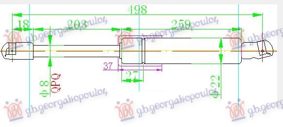 ΑΜΟΡΤΙΣΕΡ ΜΠΑΓΚΑΖ (496L-560N)