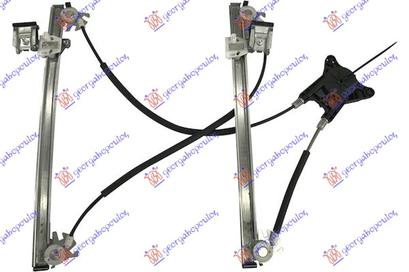 ΓΡΥΛΛΟΣ ΠΑΡΑΘΥΡΟΥ ΕΜΠΡΟΣ ΗΛΕΚΤΡΙΚΟΣ 5Π (ΧΩΡΙΣ ΜΟΤΕΡ) ΔΕΞ