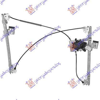 ΓΡΥΛΛΟΣ ΠΑΡΑΘΥΡΟΥ ΕΜΠΡΟΣ ΗΛΕΚΤΡΙΚΟΣ 3Π (Α ΠΟΙΟΤΗΤΑ) ΔΕΞ