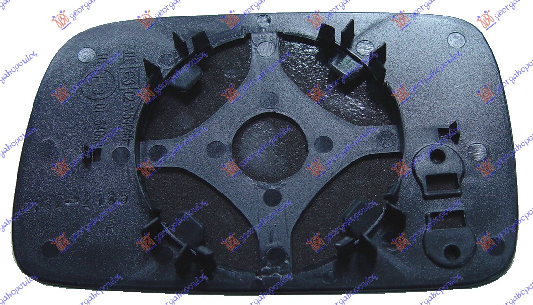 ΚΡΥΣΤΑΛΛΟ ΚΑΘΡΕΦΤΗ (CONVEX GLASS) ΔΕΞ