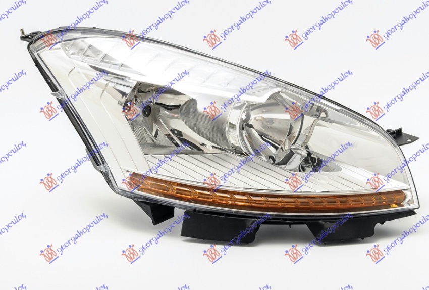 ΦΑΝΟΣ ΕΜΠΡΟΣ ΗΛΕΚΤΡΙΚΟΣ ΚΙΤΡΙΝΟ ΦΛΑΣ (ΜΕ ΜΟΤΕΡ) (Ε) (TYC) ΔΕΞ