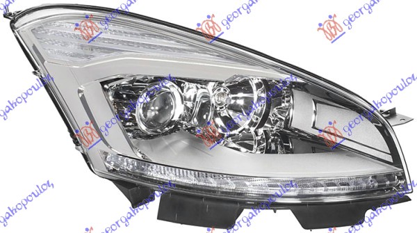 ΦΑΝΟΣ ΕΜΠΡΟΣ Bi-XENON ΕΞΥΠΝΟ ΛΕΥΚΟ ΦΛΑΣ (HELLA) ΔΕΞ