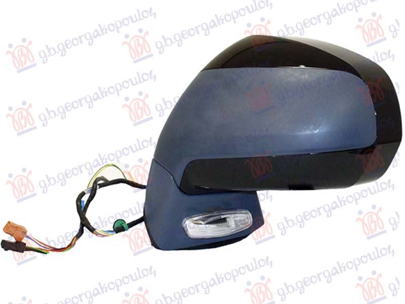 ΚΑΘΡΕΦΤΗΣ ΗΛΕΚΤΡΙΚΟΣ ΘΕΡΜΑΙΝΟΜΕΝΟΣ ΗΛΕΚΤΡΙΚΑ ΑΝΑΚΛΙΝΟΜΕΝΟΣ ΜΕ ΜΝΗΜΗ (ΦΛΑΣ & ΦΩΣ ΑΣΦΑΛΕΙΑΣ) (CONVEX GLASS) ΑΡ