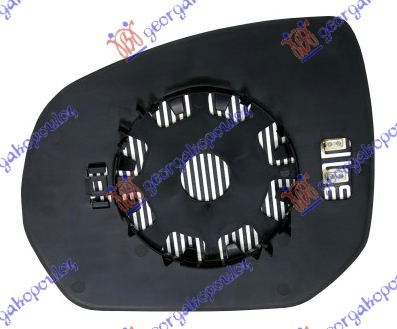 ΚΡΥΣΤΑΛΛΟ ΚΑΘΡΕΦΤΗ ΜΠΛΕ ΘΕΡΜΑΙΝΟΜΕΝΟ (CONVEX GLASS) ΔΕΞ