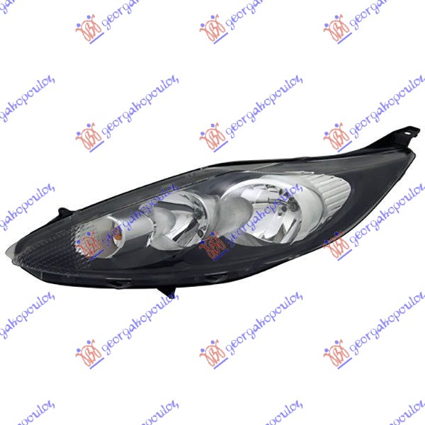 ΦΑΝΟΣ ΕΜΠΡΟΣ ΗΛΕΚΤΡΙΚΟΣ ΜΑΥΡΟΣ (ΜΕ ΜΟΤΕΡ) (HELLA) ΑΡ