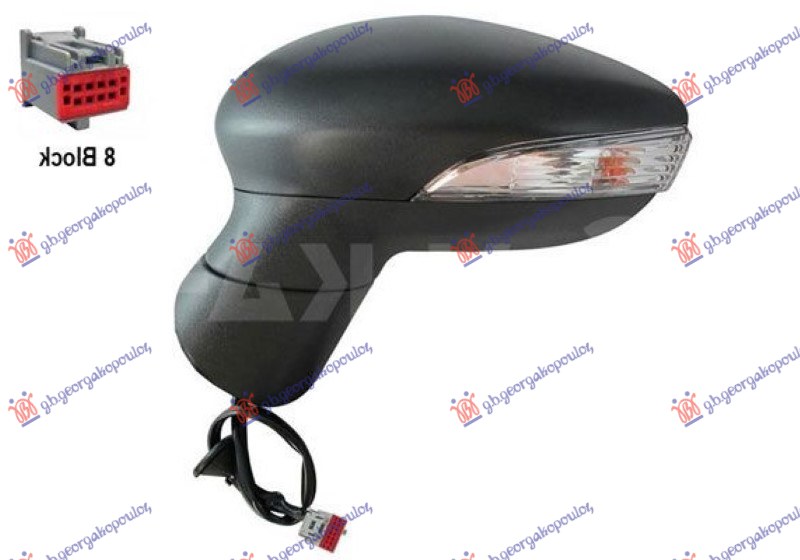 ΚΑΘΡΕΦΤΗΣ ΗΛΕΚΤΡΙΚΟΣ (ΜΕ ΦΛΑΣ) (ASPHERICAL GLASS) ΑΡ