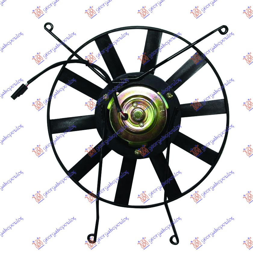 ΒΕΝΤΙΛΑΤΕΡ ΨΥΓΕΙΟΥ ΚΟΜΠΛΕ (350mm) (-A/C) ΒΕΝΖΙΝΗ