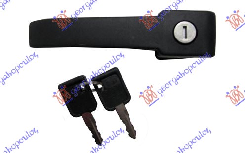 ΧΕΡΟΥΛΙ ΠΟΡΤΑΣ ΠΙΣΩ 5ης ΕΞΩ  (ΔΙΠΛΗ ΠΟΡΤΑ)  (ΜΕ ΚΛΕΙΔΙ)