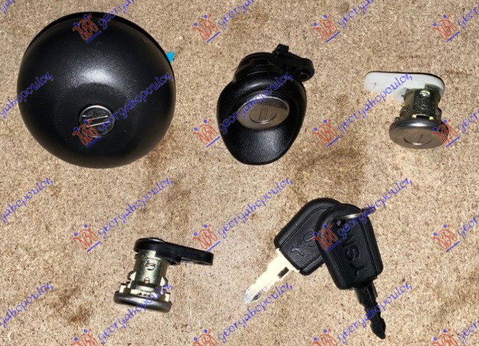 ΑΦΑΛΟΙ ΠΟΡΤΑΣ 4 ΤΜΧ (2 ΠΟΡΤΩΝ ΕΜΠΡΟΣ-1 ΠΟΡΤΑΣ 5ης-1 ΒΕΝΖΙΝΗΣ) -1994