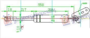 ΑΜΟΡΤΙΣΕΡ ΜΠΑΓΚΑΖ (558L-450N) ΔΕΞ