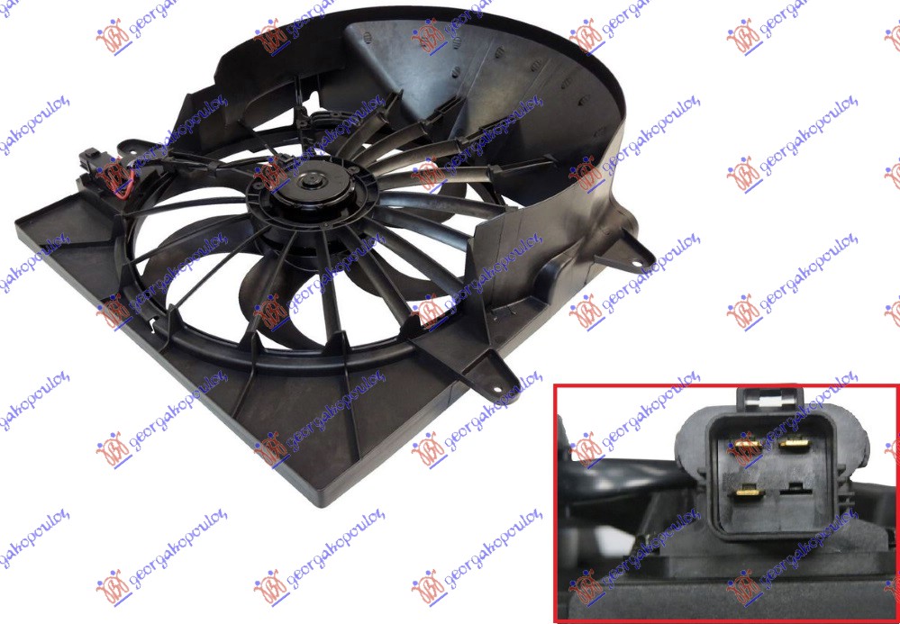 ΒΕΝΤΙΛΑΤΕΡ ΨΥΓΕΙΟΥ ΚΟΜΠΛΕ (3PIN) ΒΕΝΖΙΝΗ