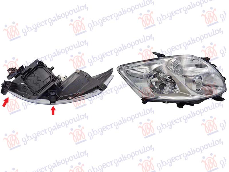 ΦΑΝΟΣ ΕΜΠΡΟΣ ΗΛΕΚΤΡΙΚΟΣ (ΧΡΩΜΙΟ) (ΤΥΠΟΥ VALEO) (ΧΩΡΙΣ ΜΟΤΕΡ) (E) (DEPO) ΔΕΞ