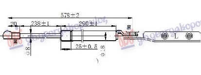 ΑΜΟΡΤΙΣΕΡ ΜΠΑΓΚΑΖ S.W. (578L-410N) ΑΡ