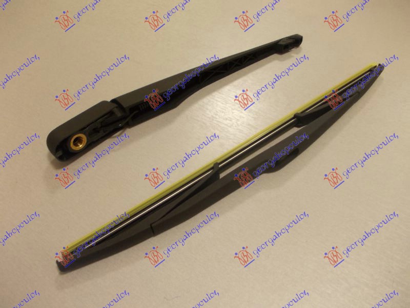 ΥΑΛΟΚΑΘΑΡΙΣΤΗΡΑΣ ΠΙΣΩ ΜΕ ΜΠΡΑΤΣΟ  S.W . 350mm