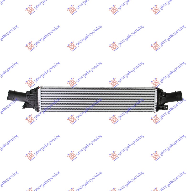 ΨΥΓΕΙΟ INTERCOOLER 2.0 TFSi - HYBRID ΒΕΝΖΙΝΗ - 2.0 TDi ΠΕΤΡΕΛΑΙΟ (665x135x60) ΠΑΡΟΧΕΣ Φ58