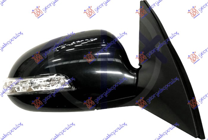 ΚΑΘΡΕΦΤΗΣ ΗΛΕΚΤΡΙΚΟΣ ΘΕΡΜΑΙΝΟΜΕΝΟΣ ΗΛΕΚΤΡΙΚΑ ΑΝΑΚΛΙΝΟΜΕΝΟΣ ΒΑΦΟΜΕΝΟΣ (ΜΕ ΦΛΑΣ) (8 PIN) (CONVEX GLASS) ΔΕΞ