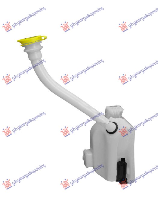 ΔΟΧΕΙΟ ΝΕΡΟΥ ΥΑΛΟΚΑΘΑΡΙΣΤΗΡΩΝ (ΧΩΡΙΣ ΠΙΣΩ ΥΑΛΟΚΑΘΑΡΙΣΤΗΡΑ) (ΜΕ ΛΑΙΜΟ & ΤΑΠΑ & ΜΟΤΕΡ)