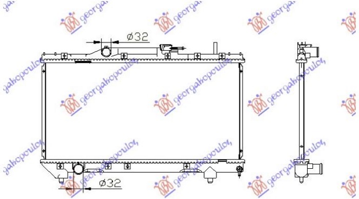 ΨΥΓΕΙΟ 1.6-1.8 ΒΕΝΖΙΝΗ (325x660) (KOYO)