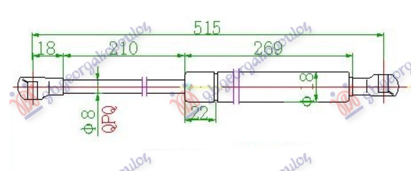 ΑΜΟΡΤΙΣΕΡ ΜΠΑΓΚΑΖ (515L-355N)