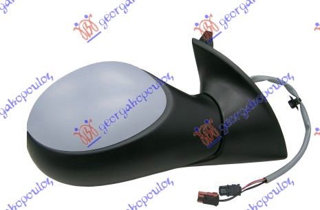 ΚΑΘΡΕΦΤΗΣ ΗΛΕΚΤΡΙΚΟΣ ΘΕΡΜΑΙΝΟΜΕΝΟΣ ΒΑΦΟΜΕΝΟΣ (ΜΕ ΑΙΣΘΗΤΗΡΑ) (CONVEX GLASS) ΔΕΞ