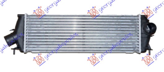ΨΥΓΕΙΟ INTERCOOLER 2.0 DCi-2.5 DCi (538x175x40)