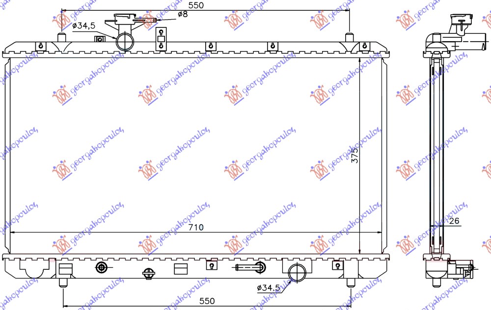 ΨΥΓΕΙΟ 2.0 BENZINH ΜΗΧΑΝΙΚΟ-ΑΥΤΟΜΑΤΟ (375x710x26)