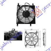 ΒΕΝΤΙΛΑΤΕΡ ΨΥΓΕΙΟΥ A/C 1.5i-1.6i VVTi