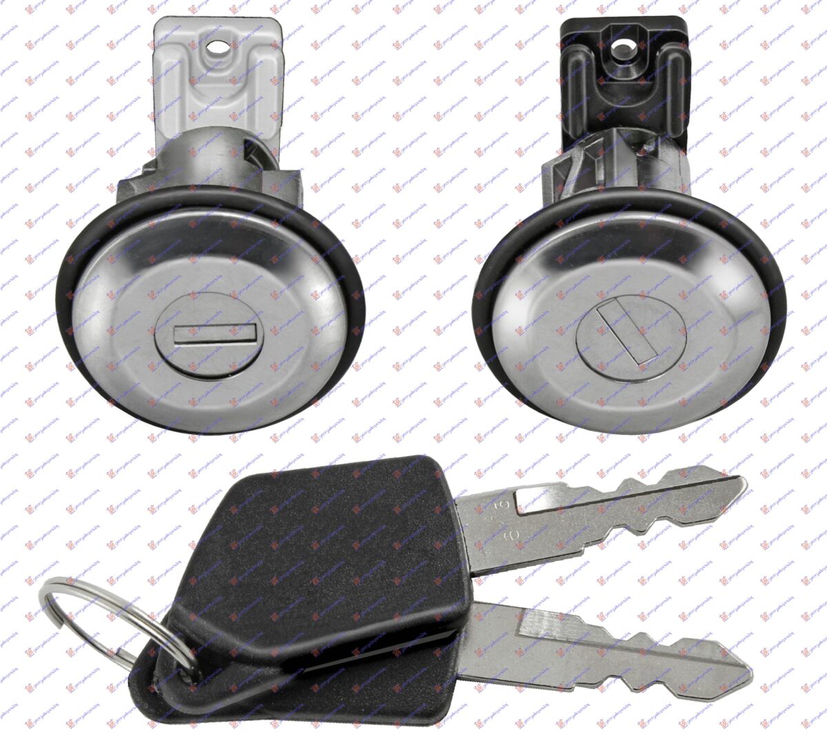 ΑΦΑΛΟΣ ΠΟΡΤΑΣ 3Π ΣΕΤ (2 ΤΕΜΑΧΙΑ) ΜΕ ΚΛΕΙΔΙ