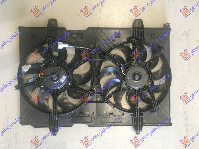 ΒΕΝΤΙΛΑΤΕΡ ΨΥΓΕΙΟΥ ΚΟΜΠΛΕ (ΔΙΠΛΟ) ΒΕΝΖΙΝΗ-ΠΕΤΡΕΛΑΙΟ 2007- (340/340mm) (4PIN+4PIN)