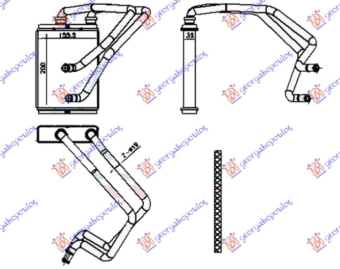 ΨΥΓΕΙΟ ΚΑΛΟΡΙΦΕΡ (200x156x32) -2007