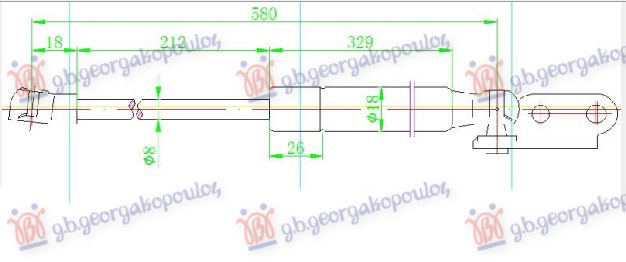 ΑΜΟΡΤΙΣΕΡ ΜΠΑΓΚΑΖ 2007- (580L-540N)